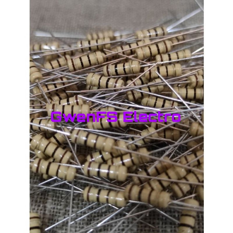 Per 10 PCS, RESISTOR 1/2W 470K 470R 5K6 5R 5R6 56K 56R 560R 6K8 68K 68R 680K 680R 8K2 8R2 82K 820K