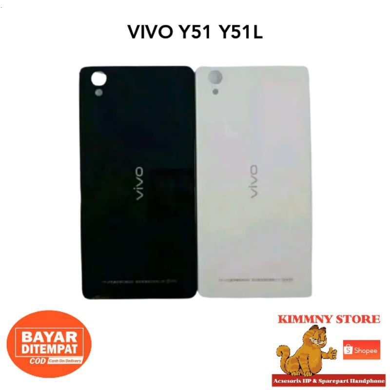 BACKDOOR CASING VIVO Y51 Y51L ORIGINAL - BACK DOOR COVER KESING