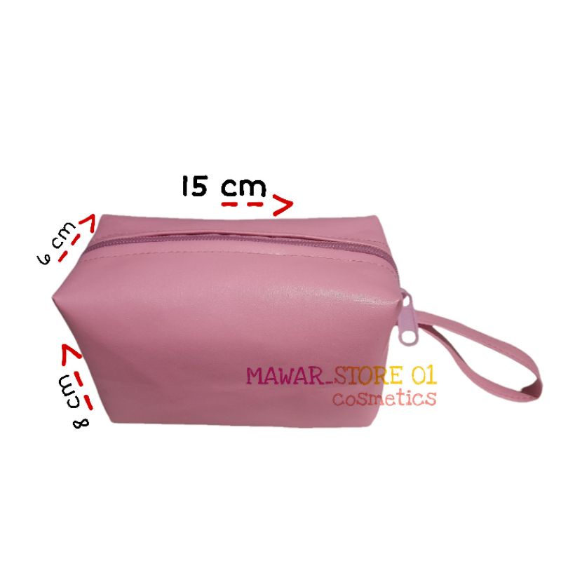 Pouch Make Up  Tas Kosmetik Kotak Dompet Make Up  Tas Polos