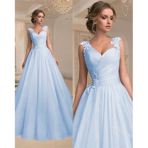 Gaun pengantin / wedding dress lengan pendek ballgown mewah