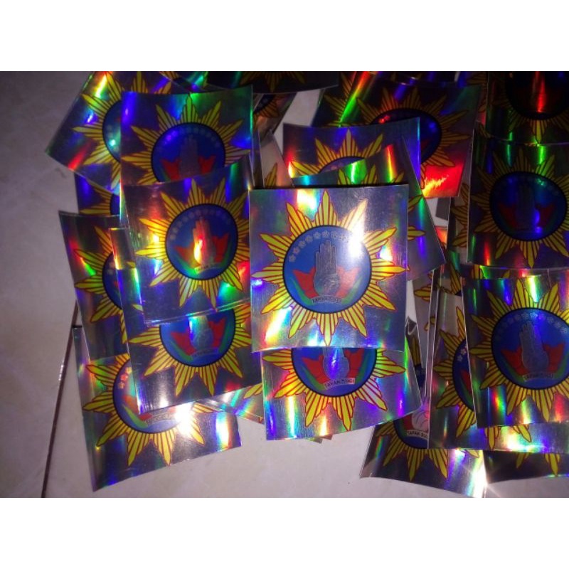 

sticker pshw hologram printting