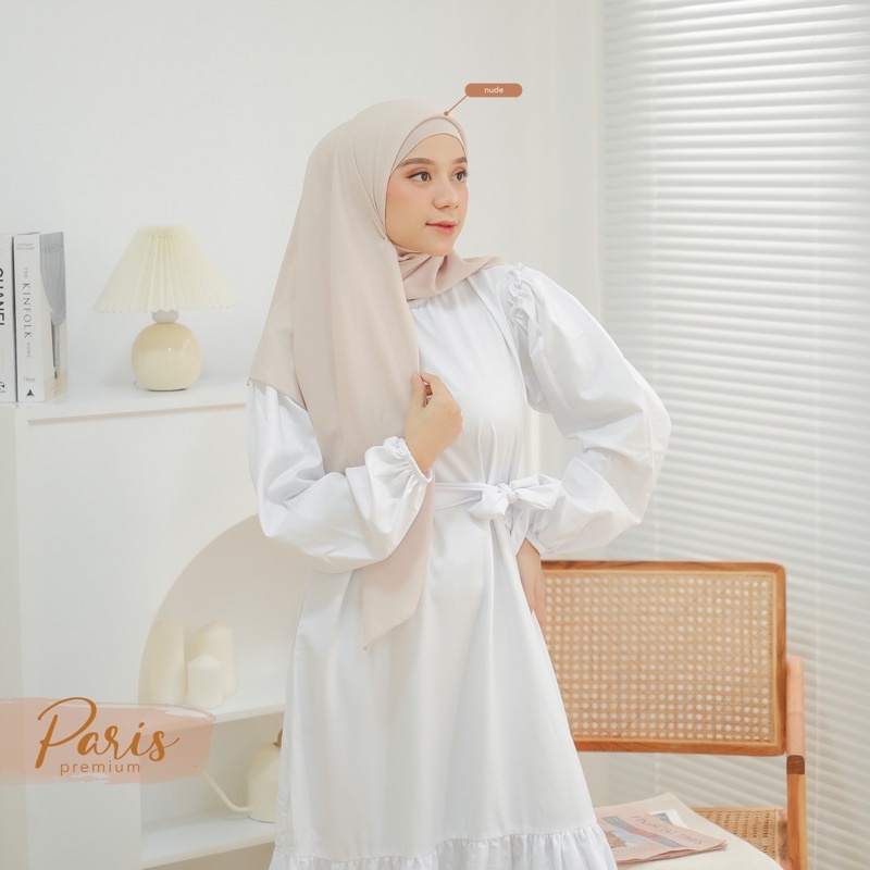 HIJAB SEGIEMPAT PARIS PREMIUM