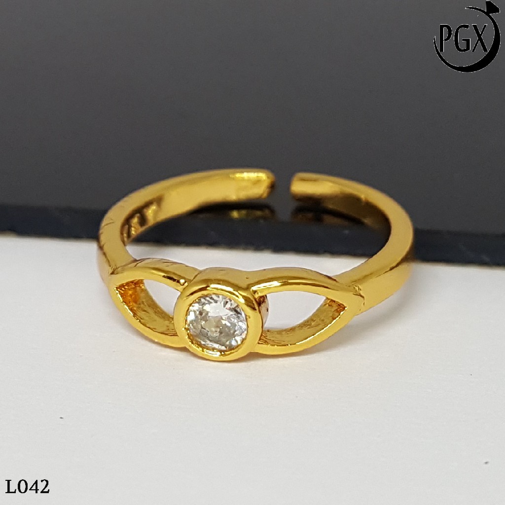 PGX Cincin Anak Xuping Aksesoris Perhiasan Lapis Emas Premium - L042