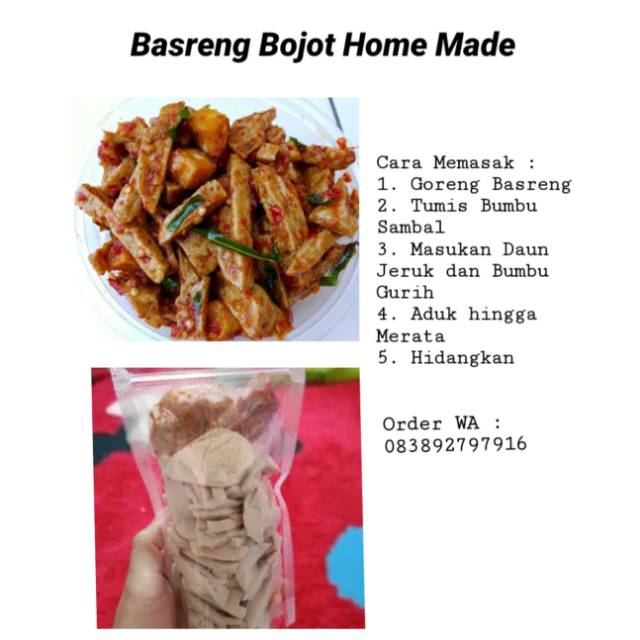Basreng Bojot Home Made Shopee Indonesia