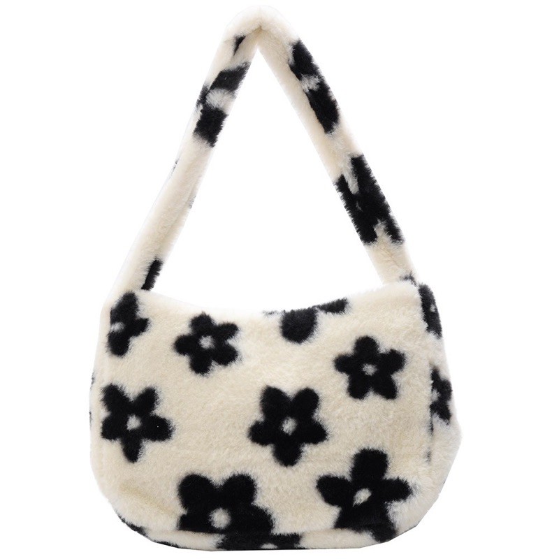 fluffy daisy bag