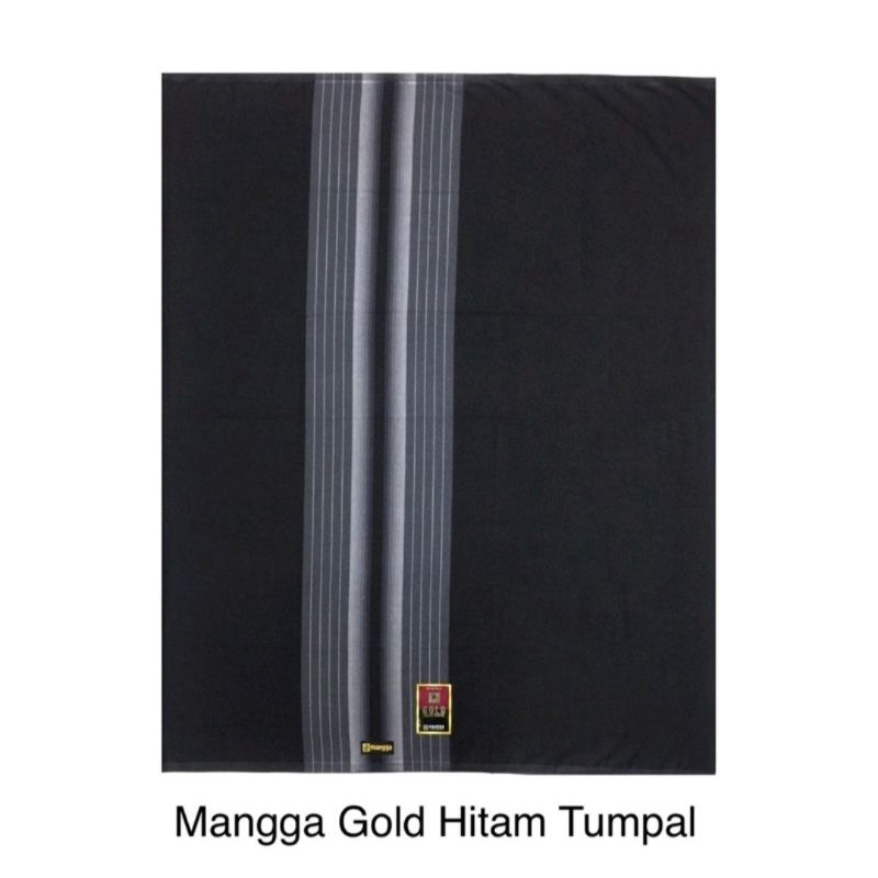 Sarung Mangga Hitam Polos Gold Original Grosir Varian Warna