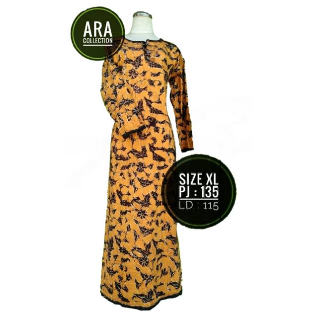 DASTER BATIK TULIS KHAS TUBAN LENGAN PANJANG size XL