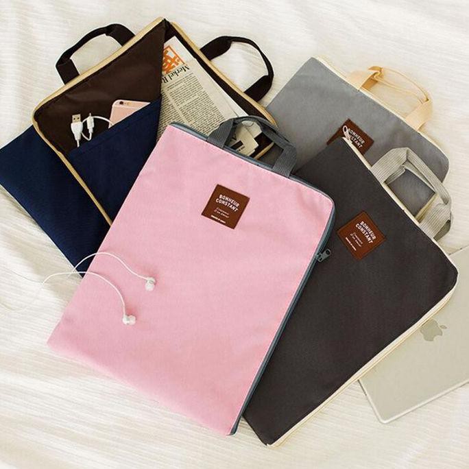

DISKON PF10 MAP Iconic Solid color A4 Stationery File Folder Organizer - dark grey AP115