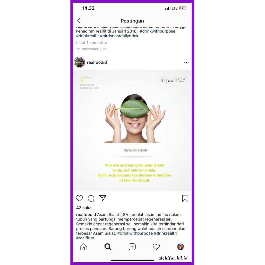 

lanoisidartdrink- realfood minuman burung walet kesehatan pure wellness special editon -asliii-