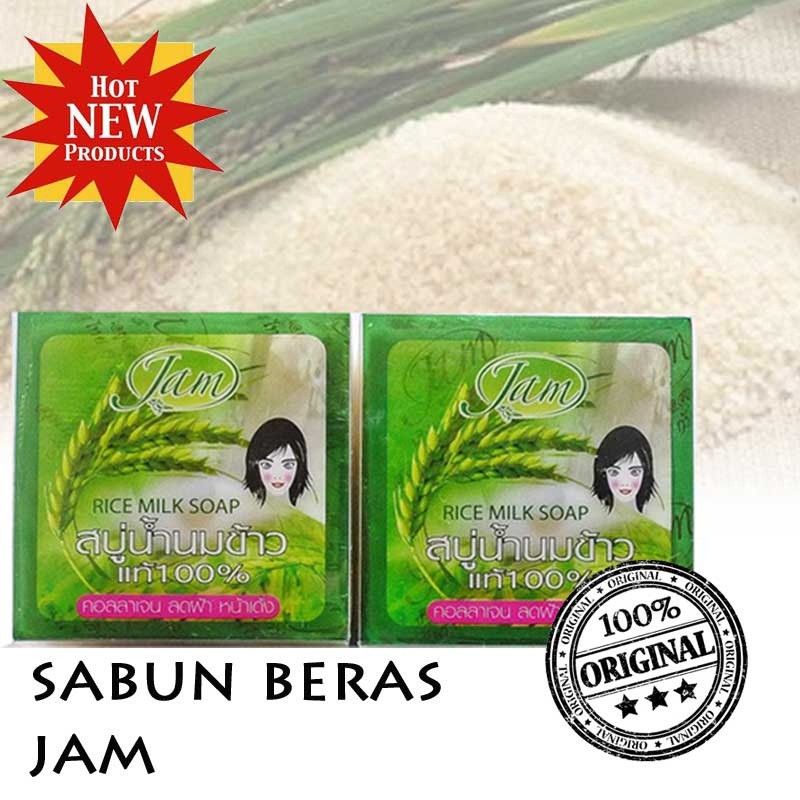 SABUN BERAS JAM ORIGINAL THAILAND