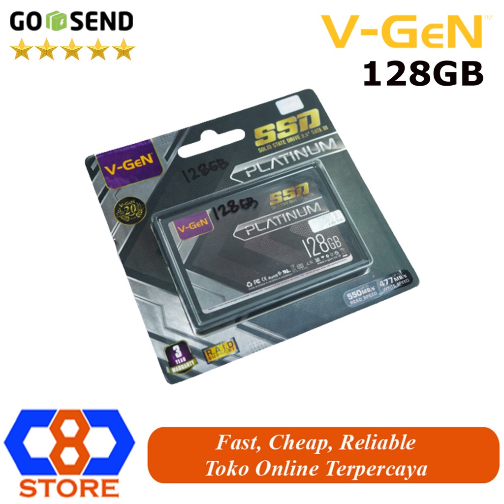 HARDDISK SSD 128GB SSD VGEN 128GB SATA3 ORIGINAL RESMI