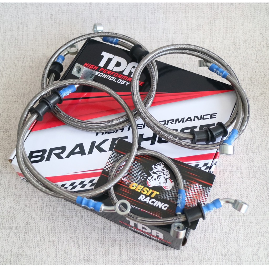 Selang Rem PCX 150 Lokal CBS TDR RACING Depan Belakang