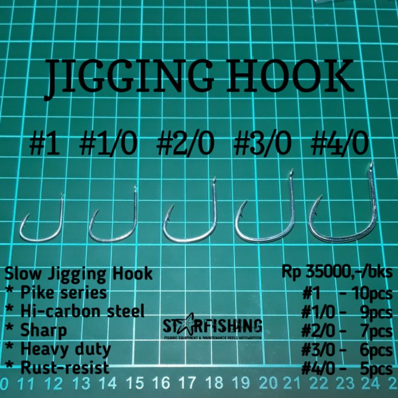 Kail Pancing Jigging Hook