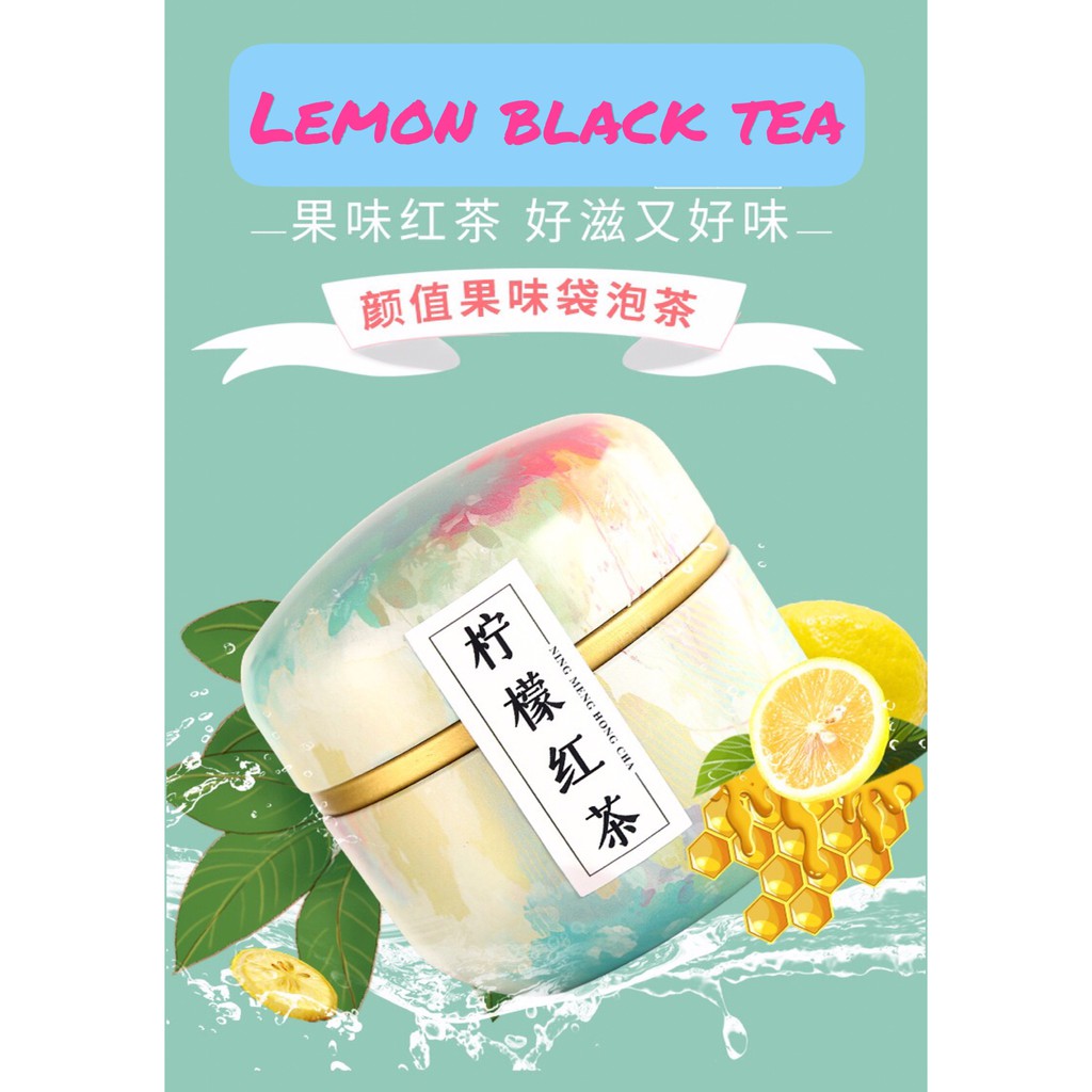 

TISANE / FRUIT TEA / BLEND -LEMON BLACK TEA / TEH HITAM LEMON [10 PACK] 柠檬红茶