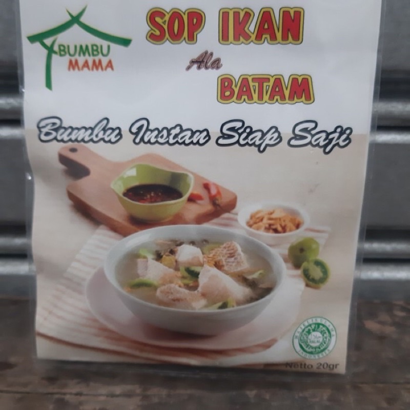 

bumbu mama sop ikan ala batam 20 gram