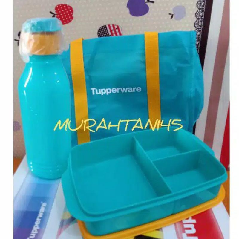 paket wadah makan coolteen tosca tupperware with tas