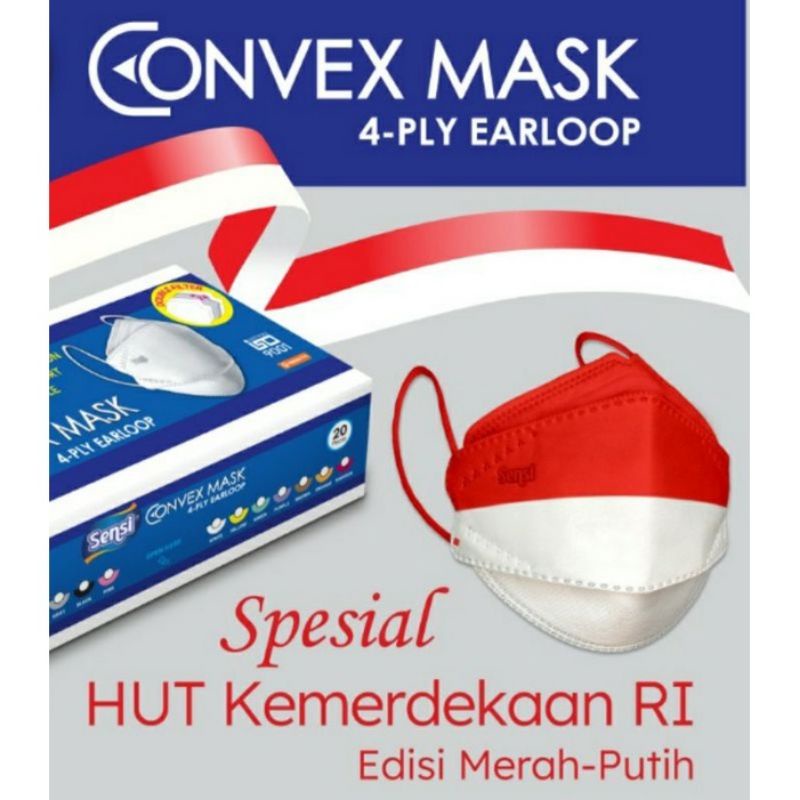 Masker Evo Medis 4 Ply Earloop isi 1 pcs