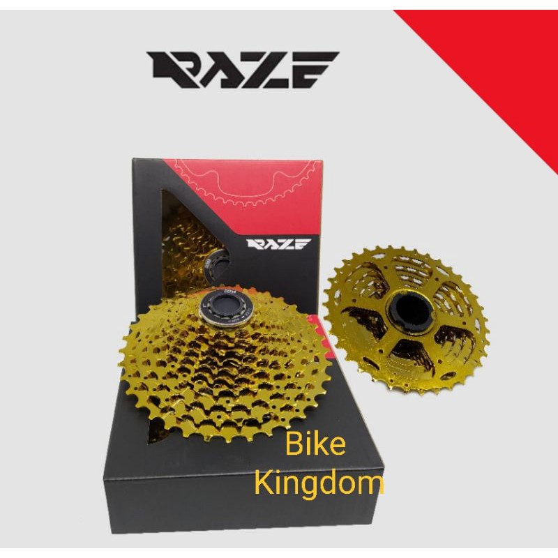 SPROCKET 9 SPEED 11 - 34T & 11 - 46T CASSETTE RAZE