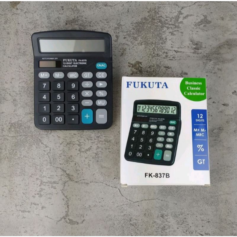 

Fukuta Kalkulator Meja 12 Digit