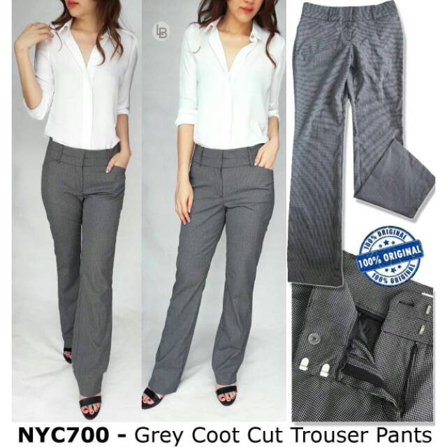 NY company Grey Coot Cut Trouser Pants