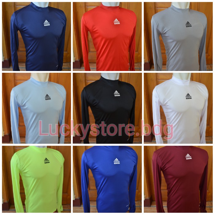 Baselayer Hitam Thumbhole Longsleeve Addidass