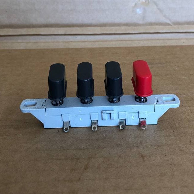 [BAYAR DITEMPAT] SWITCH Kipas Angin Model MASPION LURUS - Saklar ON OFF 4 Pin
