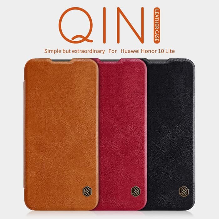 Flip Cover HUAWEI Honor 10 Lite Nillkin Qin Leather Flip Case Original