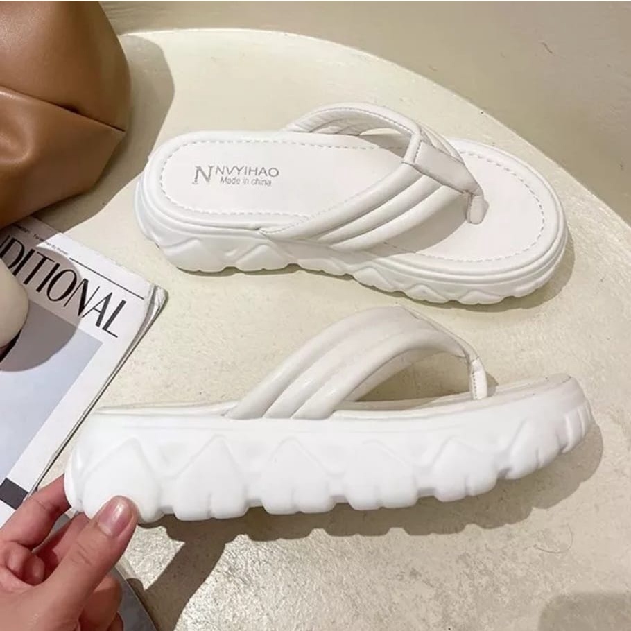 jessy_Sandal Tali Slip On Wanita KUE AP14