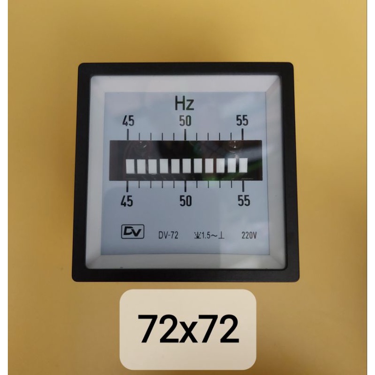 Hz Meter Getar / Frekuensi meter 72x72