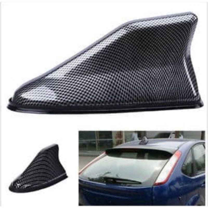Antena Shark Fin Hybrid Carbon all New Brio