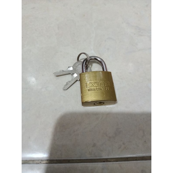 GEMBOK KOPER 20 MM EXITO GEMBOK LEMARI GRENDEL PINTU