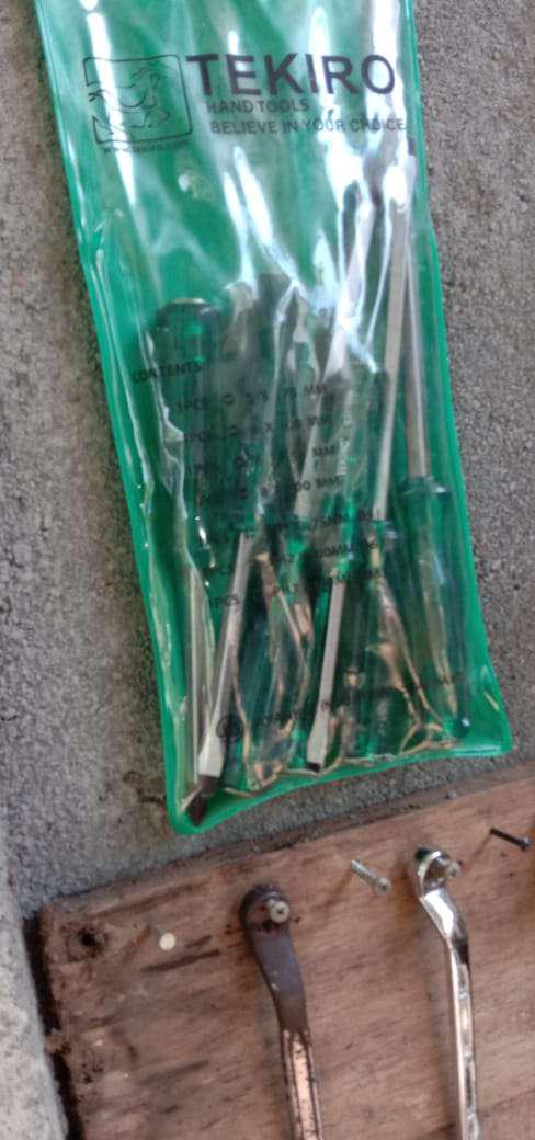 Tekiro Obeng Set 7pcs Go Thru Screwdriver Tembus 7 Pcs Set Original