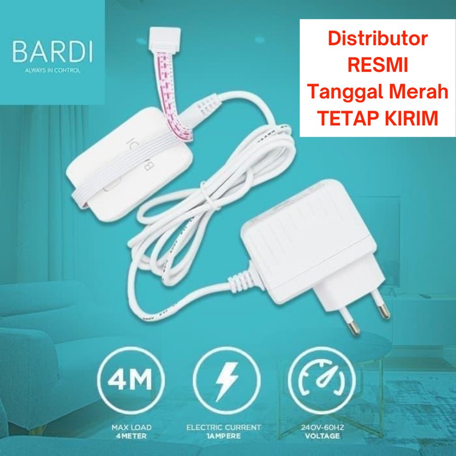 BARDI WORKSTATION Bundle - Smart LED Strip, Adaptor 1a &amp; Power Strip