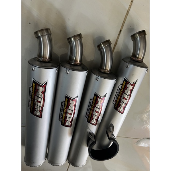 SILINCER NINJA ALMUNIUM MDM MUFFLER CHORELET