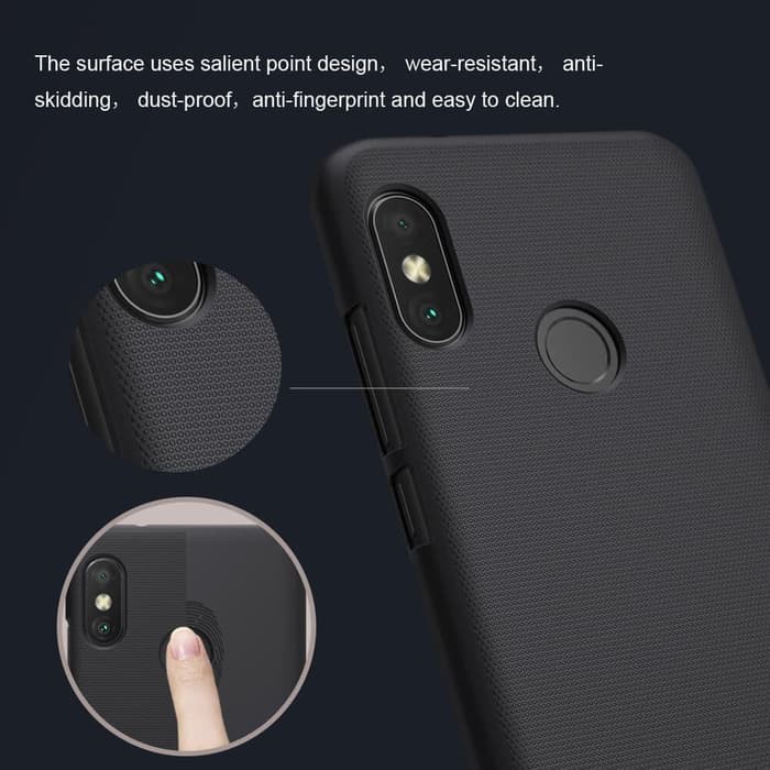 Hard Case XIAOMI Redmi 6 Pro Nillkin Frosted Shield Casing Original