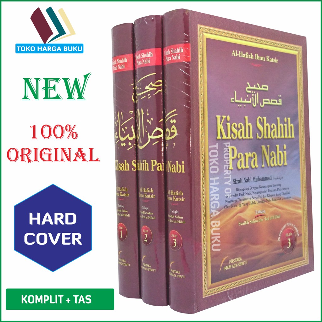 Foto Paket 3 Buku Kisah Shahih Para Nabi - Qashashul Anbiya PIS