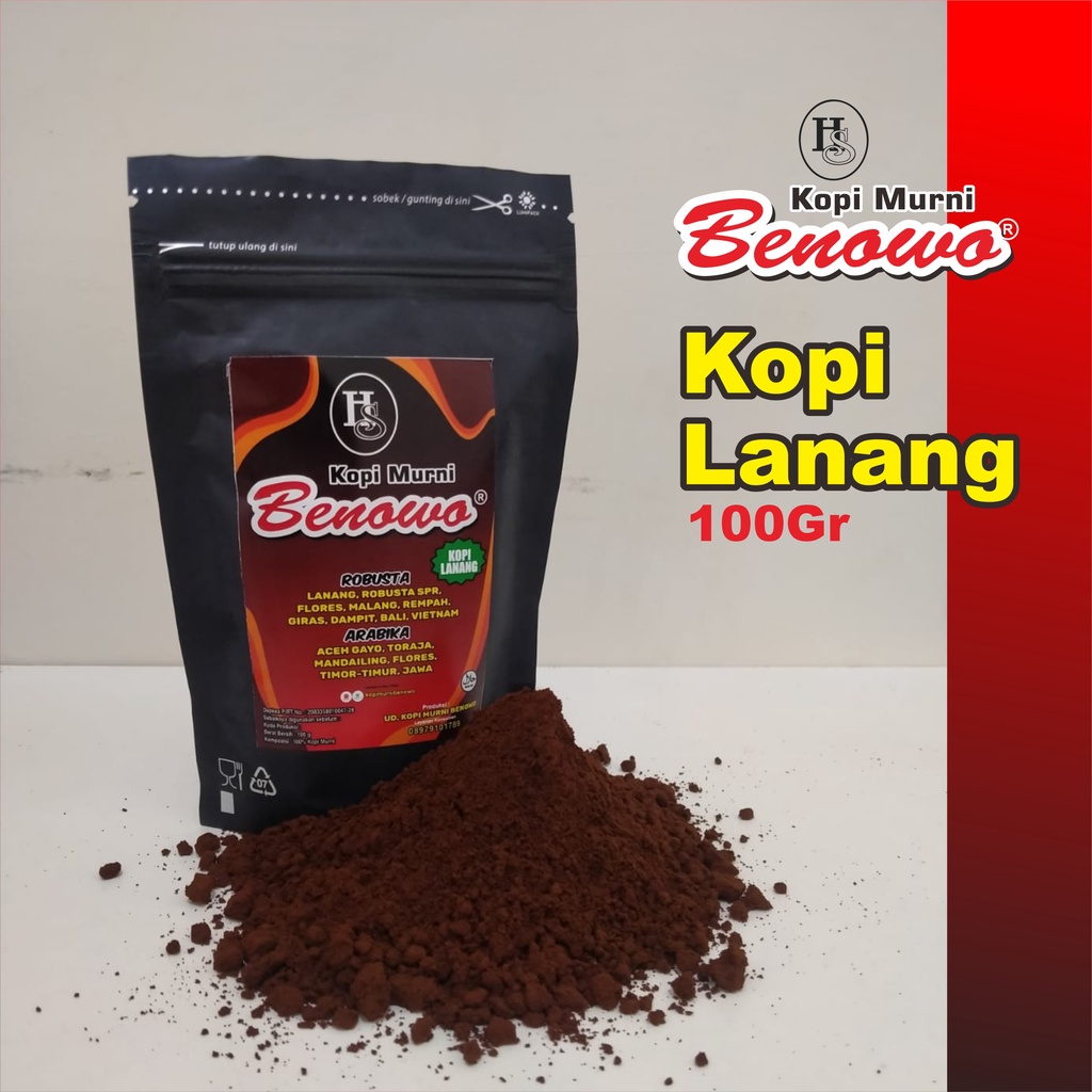 

Kopi Lanang 100Gr Kopi Murni Benowo