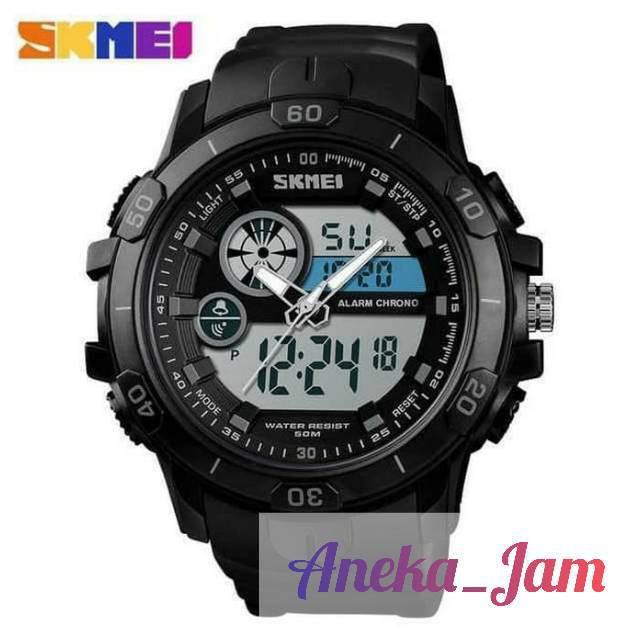 Skmei 1428 Black Cod [ bayar dibtempat ]