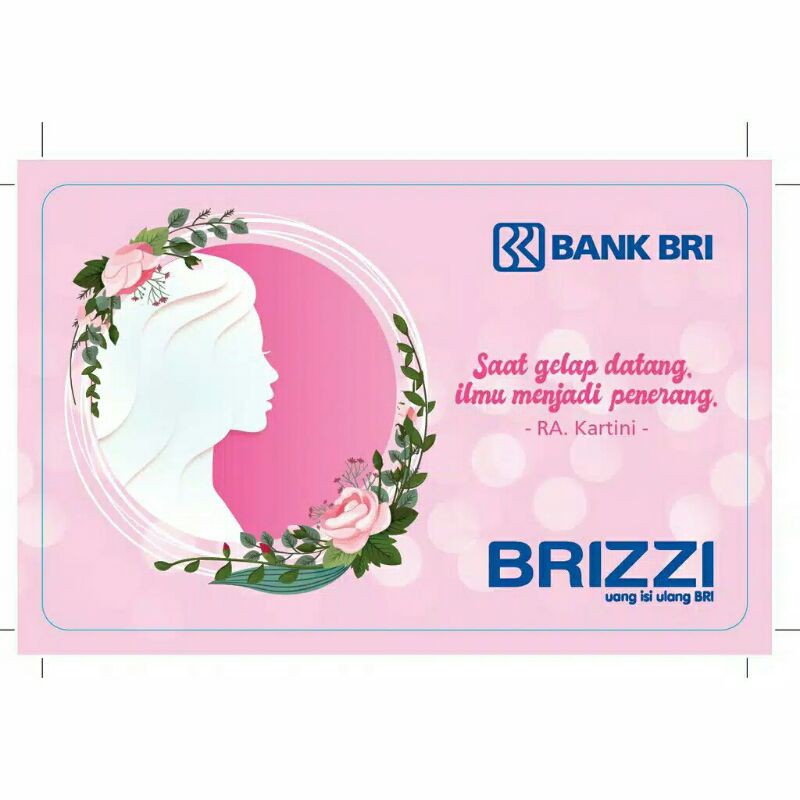 BRIZZI BRI Thema Kartini Days /Like eMoney eTOLL Tapcash or Flazz