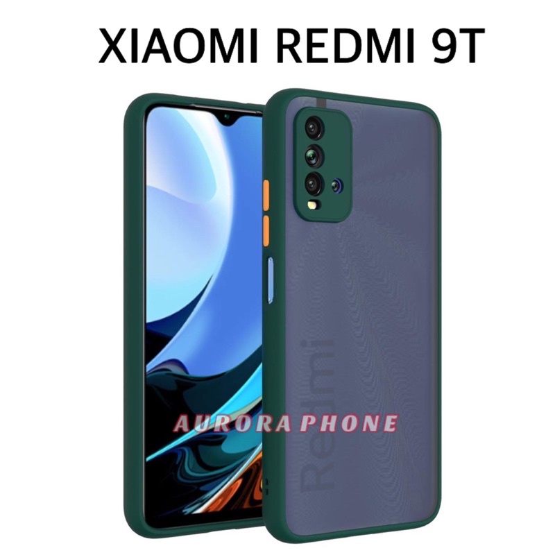 Soft Case Xiaomi Redmi 9T Frosted Camera Protection Dove Full Camera Frosted Redmi 9T Soft Case Redm