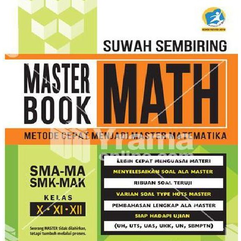 Master Book Math Sma Ma Smk Mak Kelas X Xi Xii Shopee Indonesia