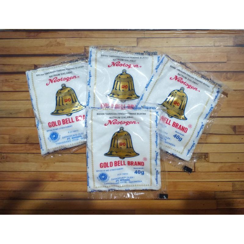 

Gula Biang Cap Lonceng, Golden Bell (40g)