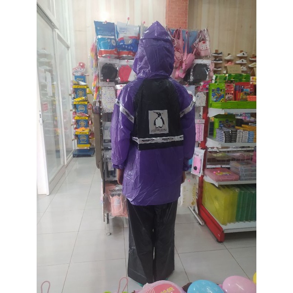 jas hujan / mantel pinguin jaket celana original PINGUIN batman XL