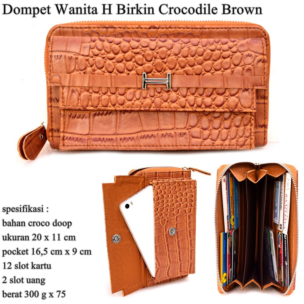 Dompet H BRKN Croco Shopee Indonesia