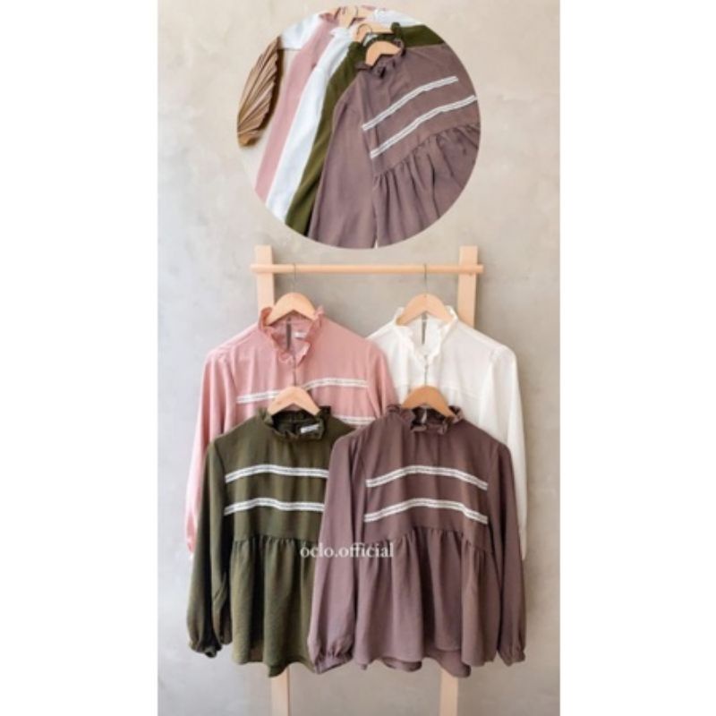 HANJIE BLOUSE/blouse renda dada