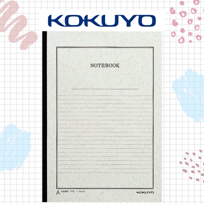 

Kokuyo Simple Notebook Semi B5 / Buku Tulis Jepang