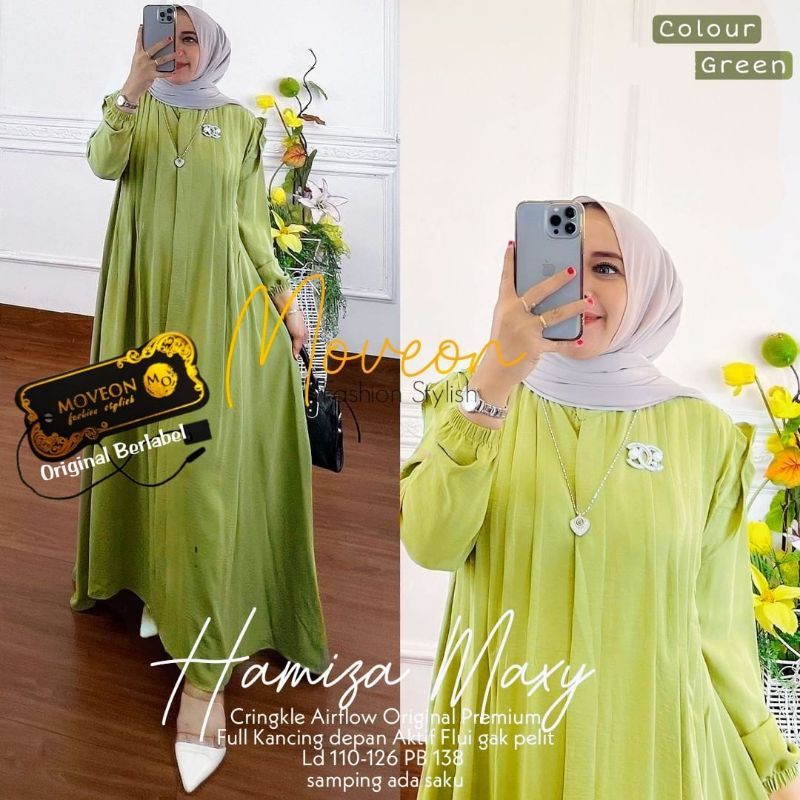 HAMIZA MAXY CRINCLE PREMIUM HQ by MOVEON