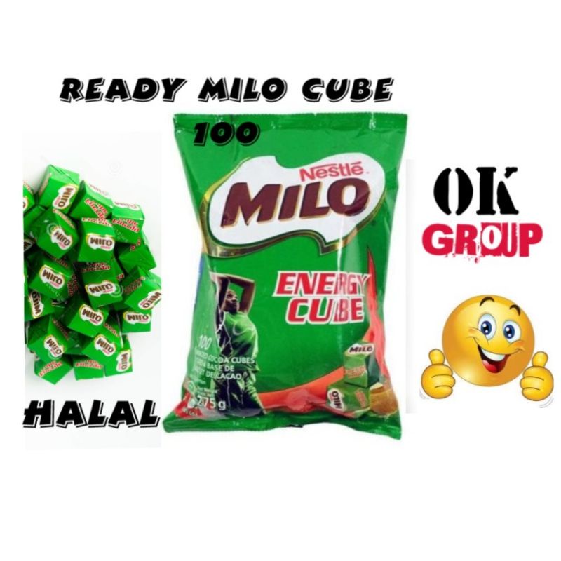 

Milo Cube 100pcs / Permen Coklat Milo Cube 100pcs ( Ready Stok )