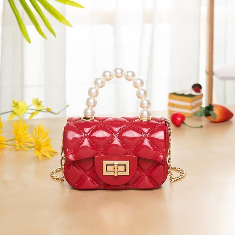 TAS IMPORT MINI TAS JELLY MUTIARA TAS SELEMPANG MINI MUTIARA TAS JELI FASHION KOREA TAS PESTA MINI