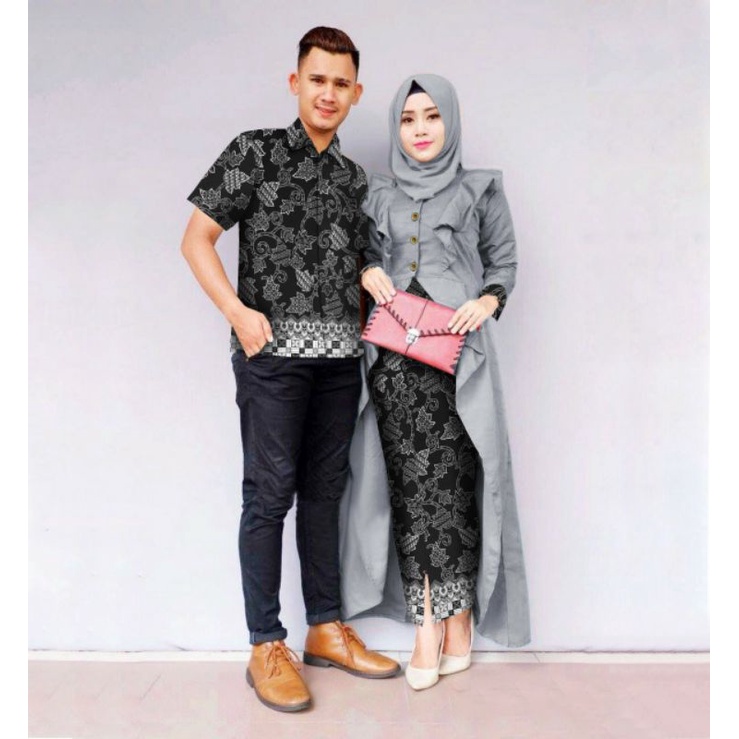Gamis couple batik RATU / Sarimbit Idul Fitri Keluarga /Gamis Couple lebaran 2022 / gamis couple